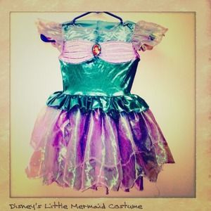 Disney Ariel 4-6x Costume
