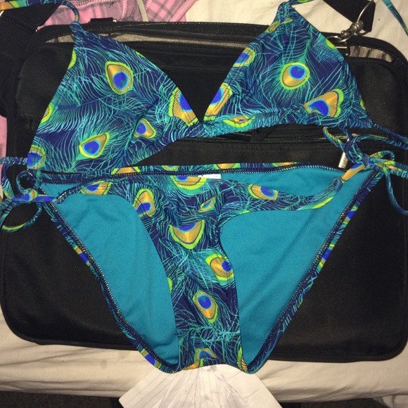 Peacock bikini