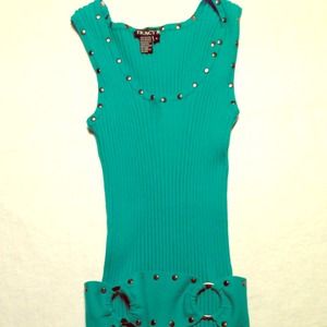 Turquoise tank