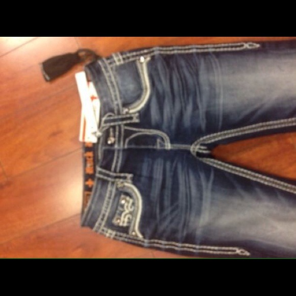 ❌SOLD VIA PP❌New rock revival ena skinny jeans - Picture 2 of 4