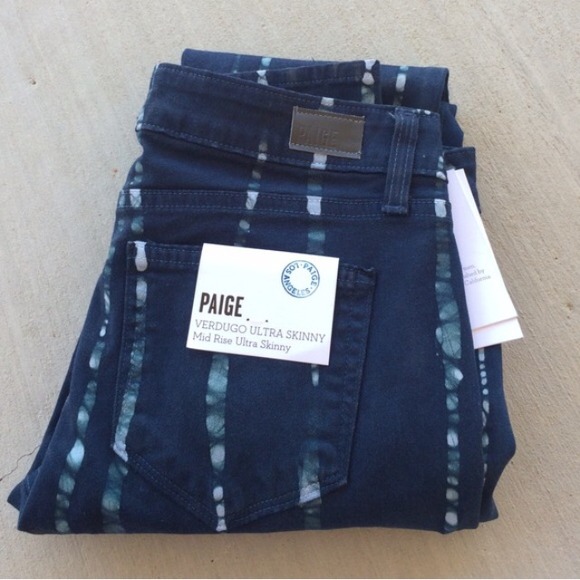 PAIGE Denim - Verdugo ultra skinny - summer night batik