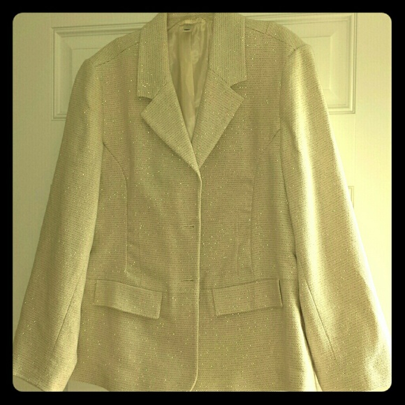 Old Navy Gold and Cream Blazer