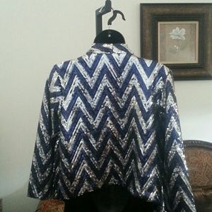 Sequined blazer