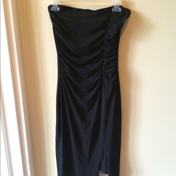 Black cocktail dress
