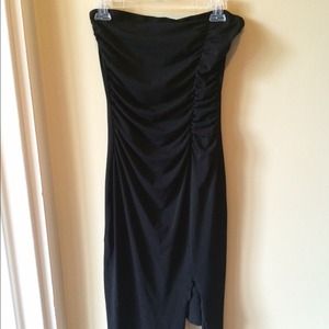 Black cocktail dress