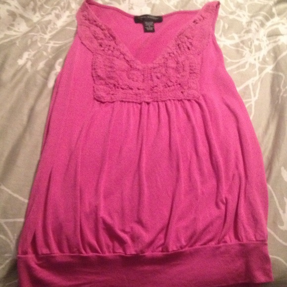 Pink tank