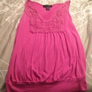 Pink tank