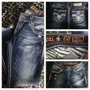 Women's Rock Revival Capris (easy fit)