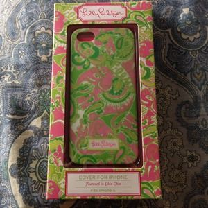 New and never used Lilly Pulitzer iPhone case