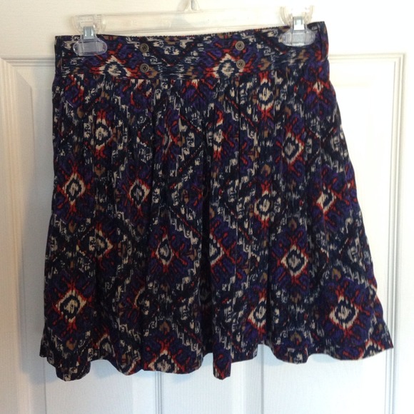Tribal Print Skirt - Picture 1 of 2