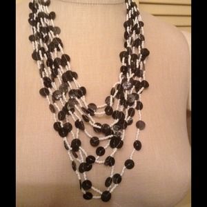 Multi Strand Beaded Necklace #356