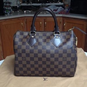 Louis Vuitton Speedy 25 and Cabas Piano bag