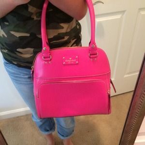 Pink Kate Spade bag
