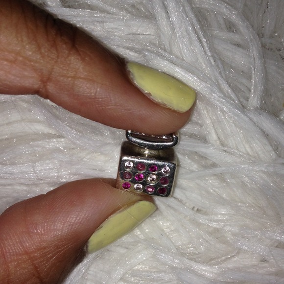 Chamilia Swarovski  Perfume bottle shaped Bead 💎