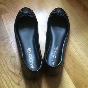 ALDO Olivia Black Ballerina Flats sz 6.5