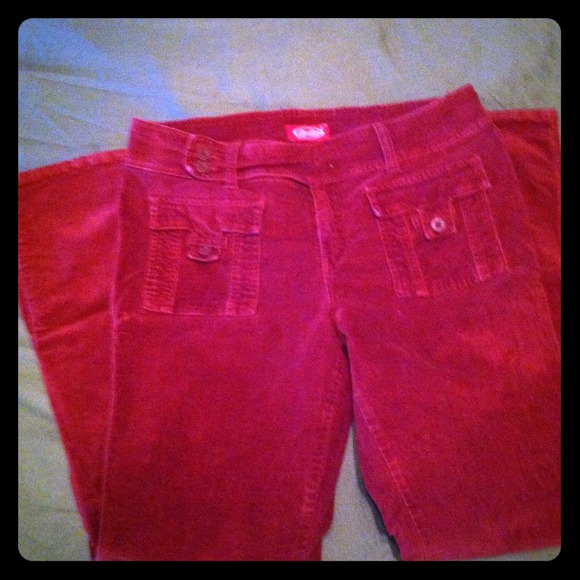 Be Bop burgundy pants