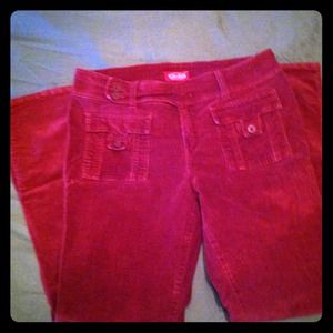 Be Bop burgundy pants