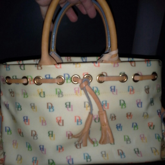 *REDUCED*Dooney & Bourke Coated Canvas & Leather