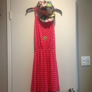 Michael Stars tamale halter dress