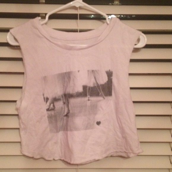 🌻SOLD ON VINTED🌻 Brandy Melville ballet crop top