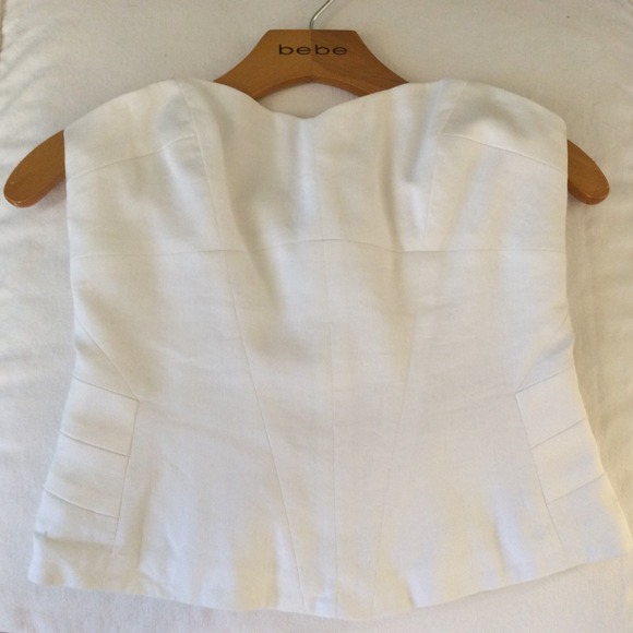 bebe Strapless Top.  HURRY! HURRY! PRICE REDUCED!
