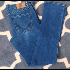 $58 Victoria'sSecret Straight Boot Blue Jeans