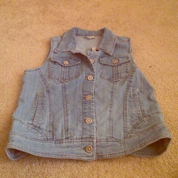 Denim vest