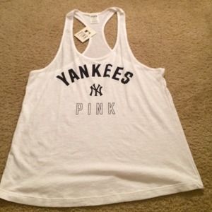 VS Pink Yankees Tank