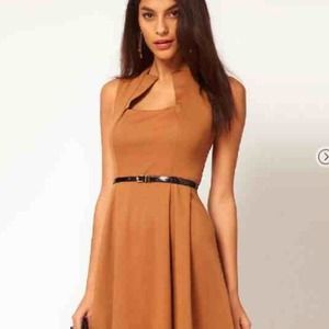 Taupe ASOS dress
