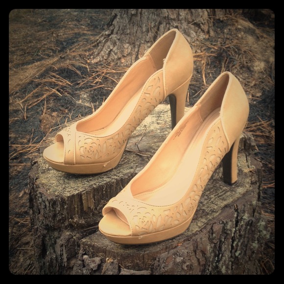 Nude Cato High Heels