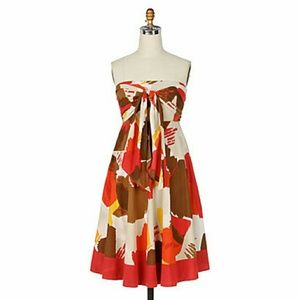 Anthropologie Viola Watchtower dress