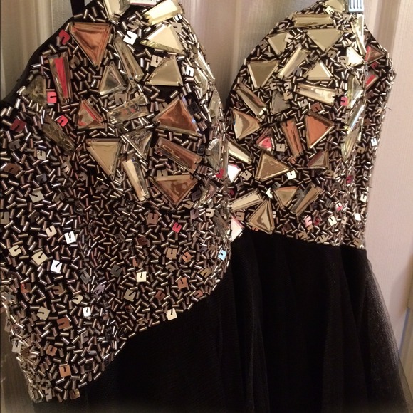 Alfred Angelo Bejeweled Dress - Picture 2 of 4