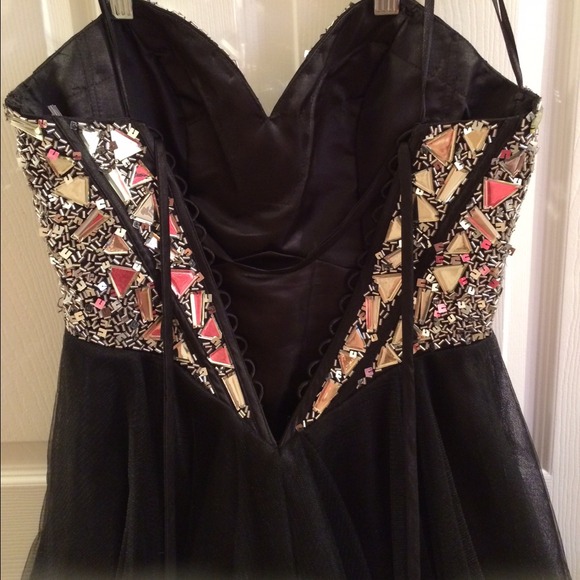 Alfred Angelo Bejeweled Dress - Picture 3 of 4