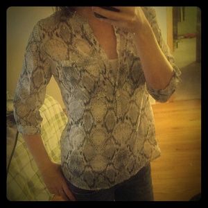 💥Apt9 Snake skin print top