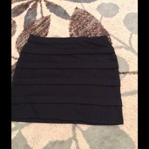Black skirt
