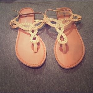 Wet Seal Tan Sandals