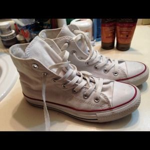 White high top converse