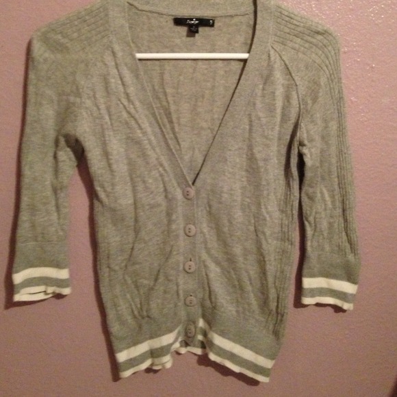 Gray Cardigan