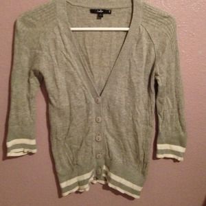 Gray Cardigan