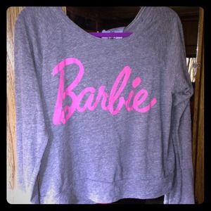 Grey Barbie Long-Sleeved Top