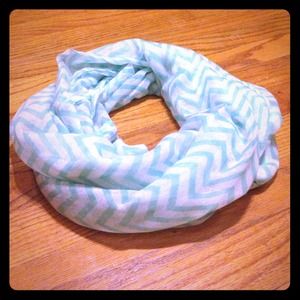 Chevron Infinity Scarf (MINT)