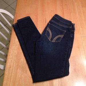 Medium wash jeggings