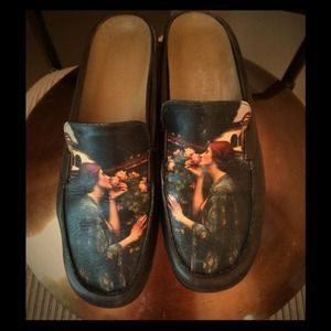 ICON ART SHOES LEATHER MULES