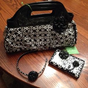 Vera Bradley purse, wallet, and headband.