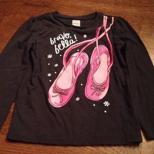 Grey ballet long sleeve