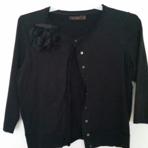 💜💜💜 SOLD 💜💜💜Black cardigan