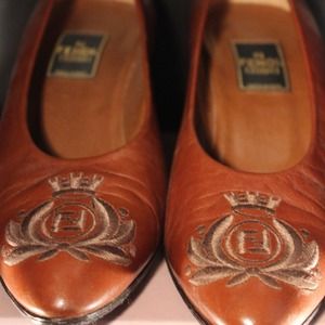 Authentic Fendi kitten heels