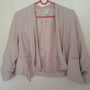 Beige blazer