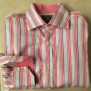 Thomas Dean mens dress shirt