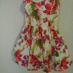 Allen B Floral dress